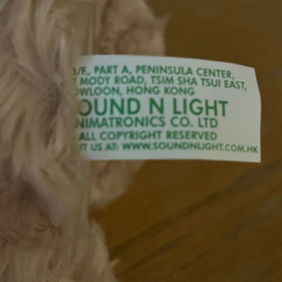 Sound N Light VTG Animatronics Night Before Christmas Talking Plush Teddy Bear - Picture 11 of 13